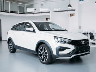 2024 Lada (ВАЗ) Vesta SW Cross I Рестайлинг (NG), белый, 1550000 рублей, вид 3