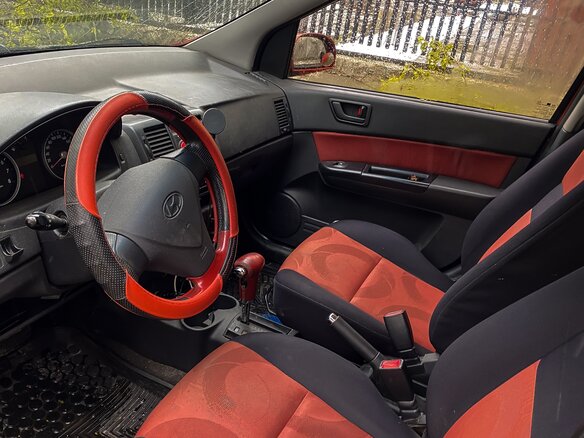 2006 Hyundai Getz I Рестайлинг, красный, 690000 рублей - вид 14