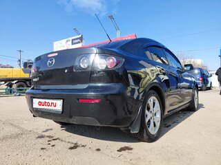 2008 Mazda 3 I (BK) Рестайлинг, чёрный, 450000 рублей, вид 3