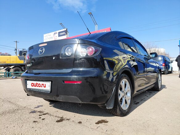 2008 Mazda 3 I (BK) Рестайлинг, чёрный, 450000 рублей - вид 2