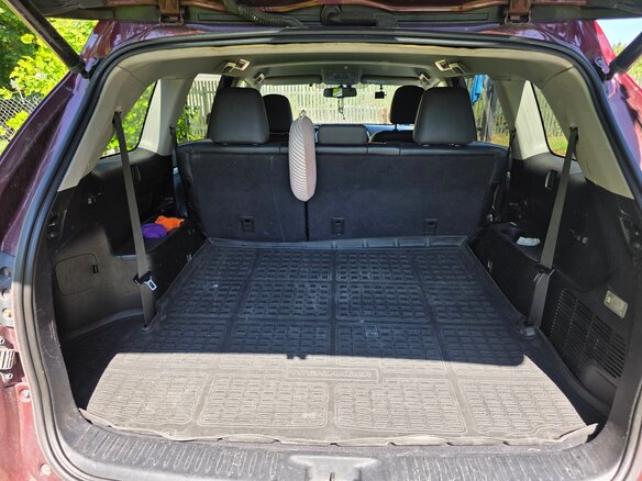 2014 Toyota Highlander III (XU50), красный, 2550000 рублей - вид 24