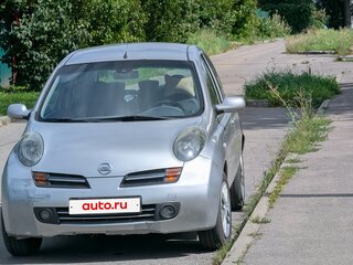 2003 Nissan Micra III (K12), серебристый, 230000 рублей, вид 3