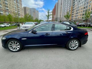 2013 Jaguar XF I Рестайлинг, синий, 2030000 рублей, вид 5