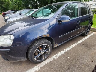 2007 Volkswagen Golf V, серый, 370000 рублей, вид 4