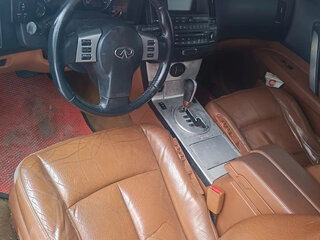 2003 Infiniti FX35 I (S50), оранжевый, 450000 рублей, вид 4