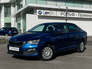 2021 Skoda Rapid II, синий, 1545000 рублей, вид 1