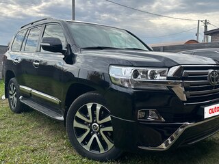 2012 Toyota Land Cruiser 200 Series Рестайлинг 1, чёрный, 3387000 рублей, вид 5