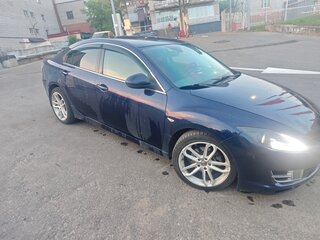 2008 Mazda 6 II (GH), синий, 800000 рублей, вид 4