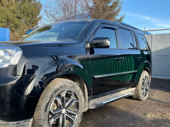 2014 Honda Pilot II Рестайлинг, чёрный, 2450000 рублей - вид 13