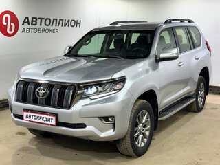2018 Toyota Land Cruiser Prado 150 Series Рестайлинг 2, серебристый, 5200000 рублей, вид 1