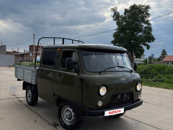2017 УАЗ 3909, зелёный, 550000 рублей - вид 7
