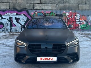 2021 Mercedes-Benz S-Класс 500 Long 4MATIC VII (W223), чёрный, 10700000 рублей, вид 1