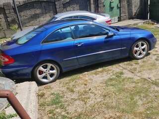 2003 Mercedes-Benz CLK-Класс 240 II (W209), синий, 890000 рублей, вид 3