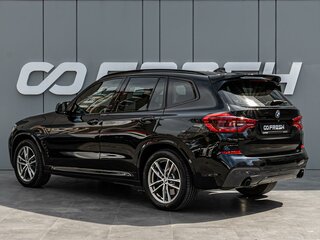 2018 BMW X3 30i xDrive III (G01), чёрный, 4080000 рублей, вид 2