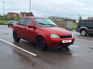 2006 Lada (ВАЗ) Kalina I, красный, 140000 рублей, вид 2
