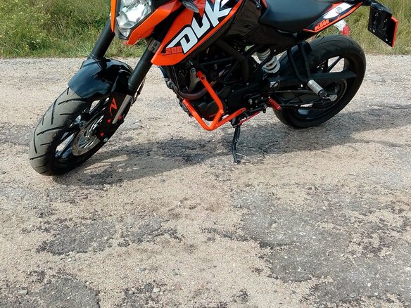 2013 KTM 200 Duke, оранжевый, 235000 рублей