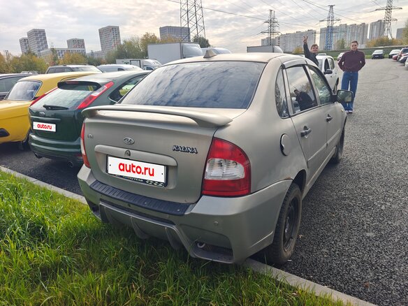 2005 Lada (ВАЗ) Kalina I, бежевый - вид 5