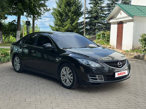 2007 Mazda 6 II (GH), чёрный, 850000 рублей - вид 3