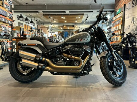 2024 Harley-Davidson Fat Bob, серый, 3250000 рублей, вид 1