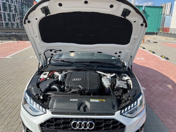 2021 Audi A4 40 TFSI V (B9) Рестайлинг, белый, 2847840 рублей - вид 16
