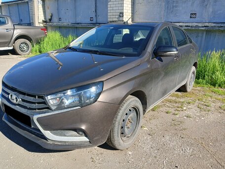 2019 Lada (ВАЗ) Vesta I, коричневый, 633000 рублей, вид 1