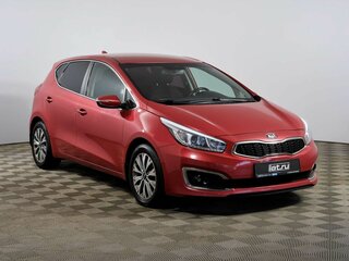 2017 Kia Ceed II Рестайлинг, красный, 1288000 рублей, вид 3