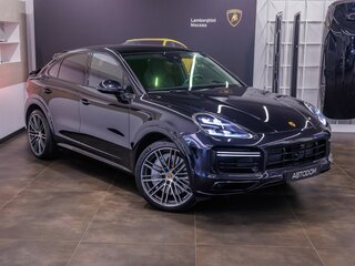 2019 Porsche Cayenne Turbo Coupé III, чёрный, 8870000 рублей, вид 3