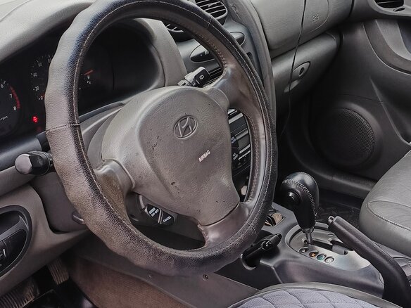 2002 Hyundai Santa Fe I, пурпурный, 600000 рублей - вид 20