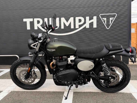 2026 Triumph Scrambler, зелёный, 870000 рублей - вид 2