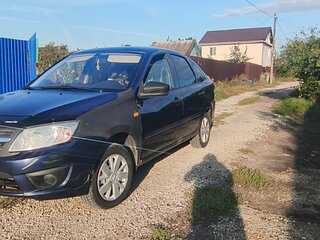 2015 Lada (ВАЗ) Granta I, синий, 335000 рублей, вид 3