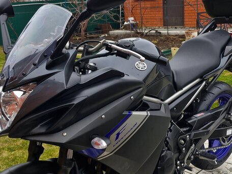 2014 Yamaha XJ6 (FZ6R), серый, 590000 рублей, вид 2