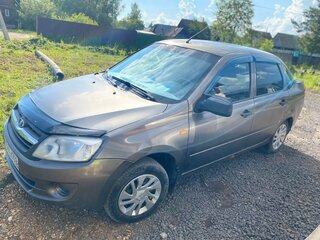 2014 Lada (ВАЗ) Granta I, коричневый, 325000 рублей, вид 1