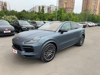2020 Porsche Cayenne Coupé III, голубой, 7800000 рублей, вид 1