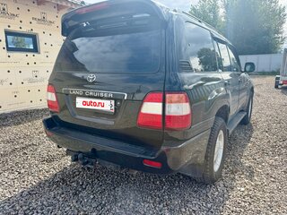 2003 Toyota Land Cruiser 100 Series Рестайлинг 1, чёрный, 1800000 рублей, вид 5