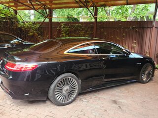 2015 Mercedes-Benz S-Класс 500 VI (W222, C217), чёрный, 4200000 рублей, вид 5