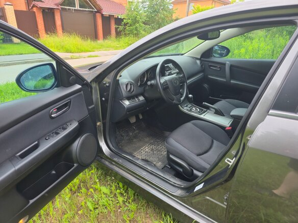2012 Mazda 6 II (GH) Рестайлинг, серый - вид 4