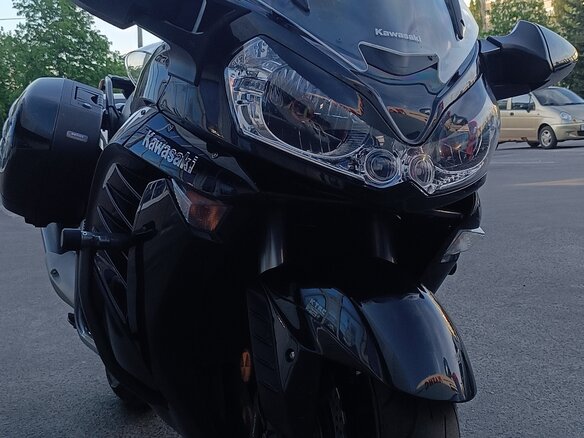 2015 Kawasaki GTR 1400 (Concours 14), чёрный - вид 1