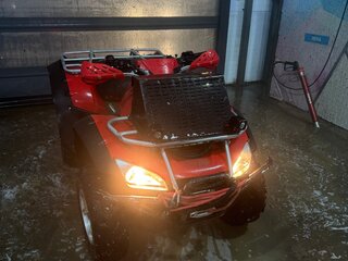 2008 Honda TRX 680 (Rincon), красный, 600000 рублей, вид 1