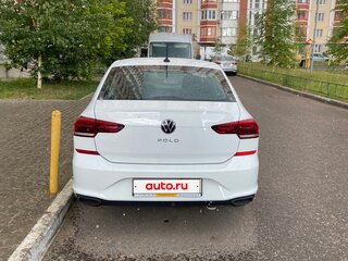 2020 Volkswagen Polo VI, белый, 1540000 рублей, вид 3