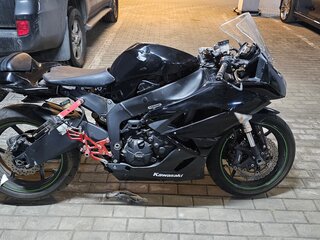 2009 Kawasaki ZX-6R Ninja, чёрный, 400000 рублей, вид 3