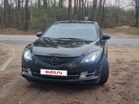 2007 Mazda 6 II (GH), чёрный, 810000 рублей, вид 1