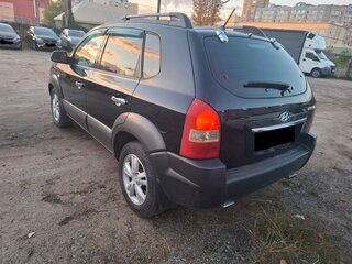 2008 Hyundai Tucson I, чёрный, 630000 рублей, вид 3