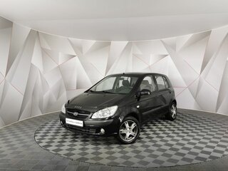 2009 Hyundai Getz I Рестайлинг, чёрный, 485150 рублей, вид 1