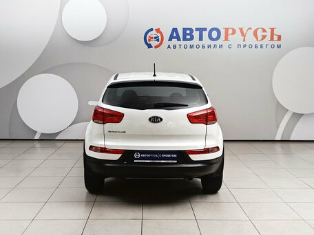 2015 Kia Sportage III Рестайлинг, белый, 1099000 рублей, вид 4