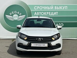 2019 Lada (ВАЗ) Granta I Рестайлинг, белый, 675000 рублей, вид 2