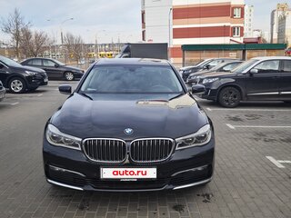2015 BMW 7 серии Long 730Ld xDrive VI (G11/G12), чёрный, 3150000 рублей, вид 3