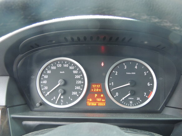 2004 BMW 5 серии 530i V (E60/E61), чёрный - вид 6