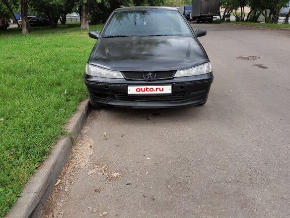 2001 Peugeot 406 I Рестайлинг, чёрный - вид 1