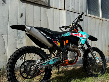 2015 KTM 250 SX F, голубой, 320000 рублей, вид 2