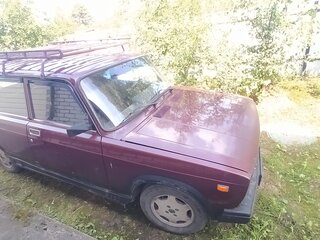 2007 Lada (ВАЗ) 2104, красный, 120000 рублей, вид 4